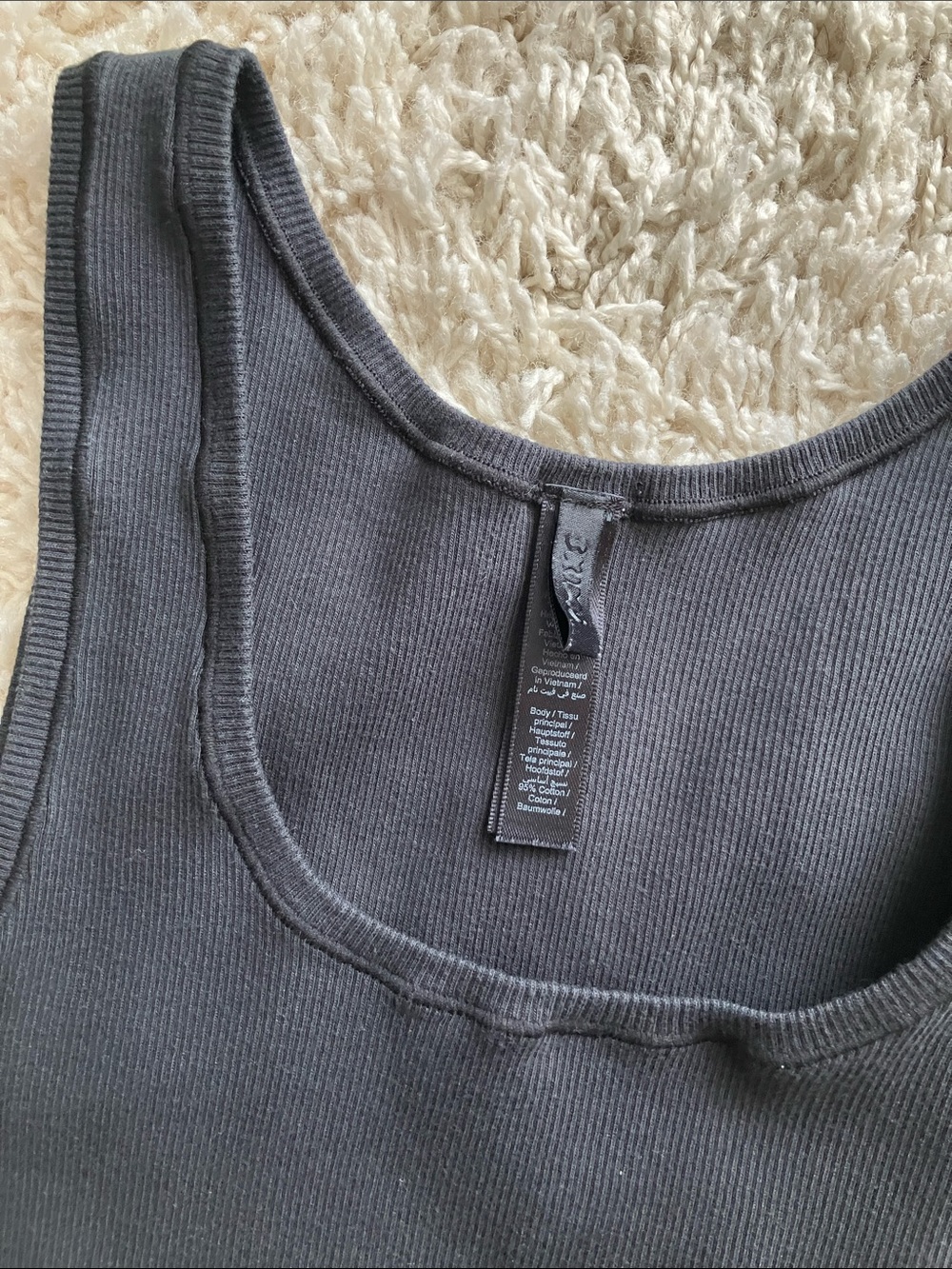Skims Cotton Rib Tank - Picture 5 of 8